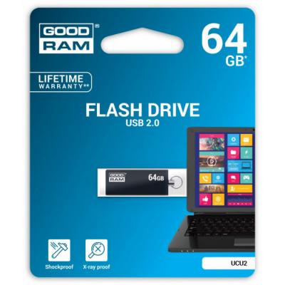 e ' USB 2.0 64GB UCU2 GOODRAM UCU2-0640K0R11 -  3