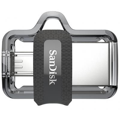 USB   SANDISK 64GB Ultra Dual Black USB 3.0 OTG (SDDD3-064G-G46) -  1