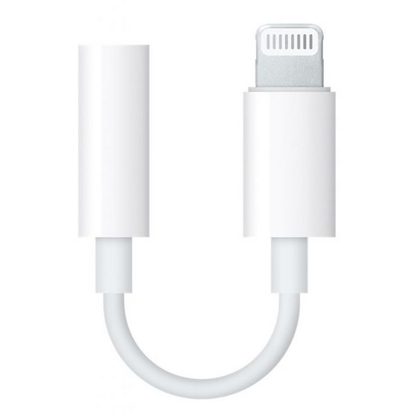   Apple Lightning to 3.5mm Headphones (MMX62ZM/A) -  2