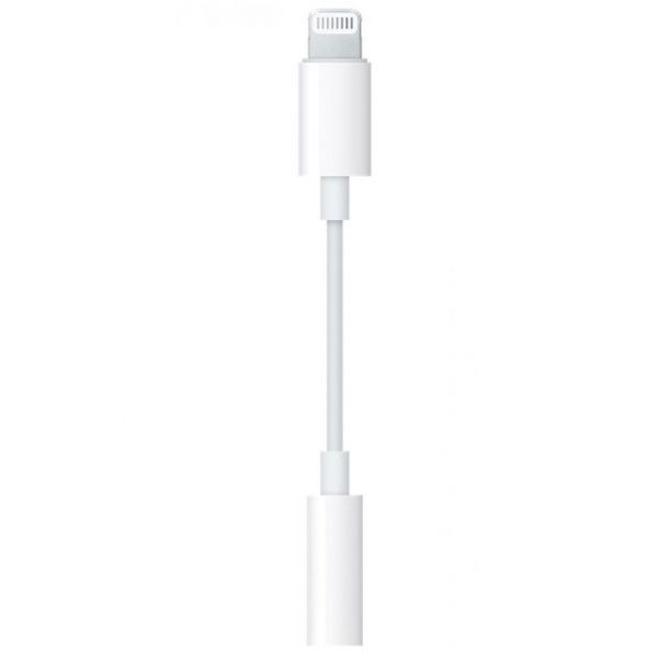   Apple Lightning to 3.5mm Headphones (MMX62ZM/A) -  1