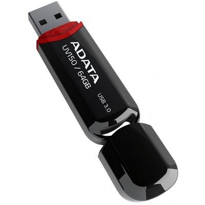 USB   A-DATA 64GB UV150 Black USB 3.0 (AUV150-64G-RBK) -  3