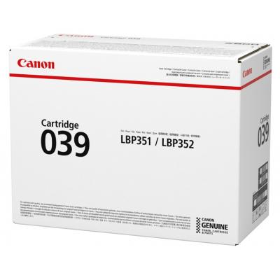  Canon 039 Black (0287C001) -  1