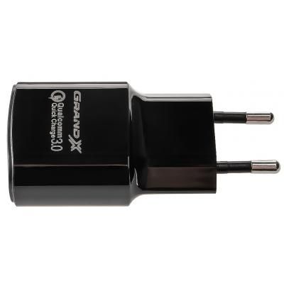   Grand-X Quick Charge Q3.0 3.6V-6.5V 3A, 6.5V-9V 2A, 9V-12V 1.5A USB (CH-550B) -  5