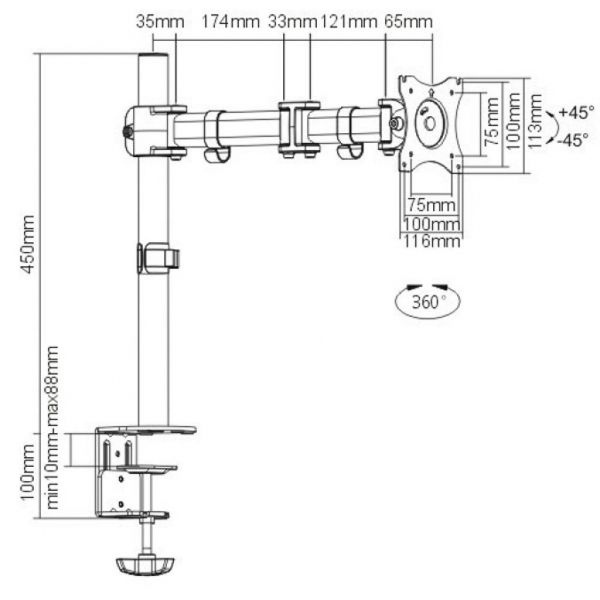  ITECHmount MBS-03F -  2