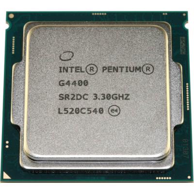  Intel Pentium (LGA1151) G4400, Tray, 2x3,3 GHz, HD Graphic 510 (1050 MHz), L3 3Mb, Skylake, 14 nm, TDP 54W (CM8066201927306) -  1