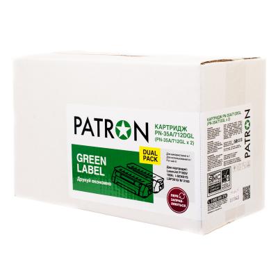  Patron CANON 737 GREEN Label (DUAL PACK) (PN-737DGL) -  3