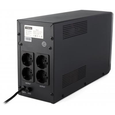    Vinga LCD 2000VA metall case (VPC-2000M) -  9