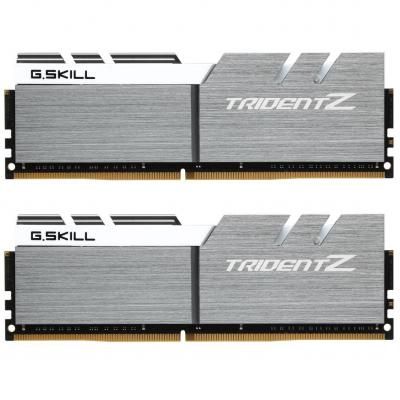     DDR4 16GB (2x8GB) 3200 MHz Trident Z Silver H/ White G.Skill (F4-3200C16D-16GTZSW) -  1