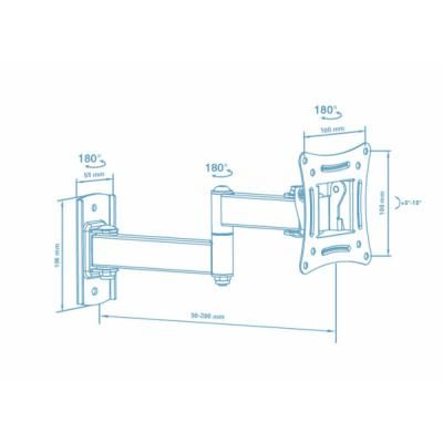   Walfix R-273B (VESA100100) -  2