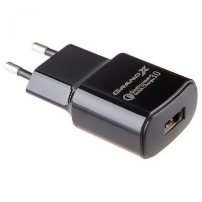   Grand-X CH-550BM (Quick Charg QC3.0 Grand-X 3.6V-12V, 3A-1.5A + DC c (CH-550BM) -  2