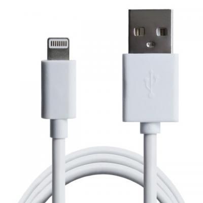   Grand-X USB - Lightning, Cu, 2.1 White, 1m (PL01W) -  2