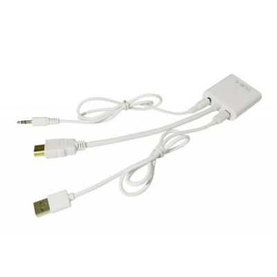  HDMI M to VGA F ST-Lab (U-990 white) -  5