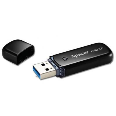 USB   Apacer 8GB AH355 Black USB 3.0 (AP8GAH355B-1) -  3