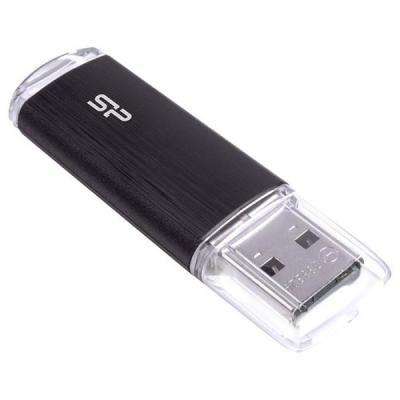 USB   Silicon Power 8GB Ultima U02 Black USB 2.0 (SP008GBUF2U02V1K) -  3