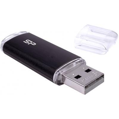 USB   Silicon Power 8GB Ultima U02 Black USB 2.0 (SP008GBUF2U02V1K) -  4