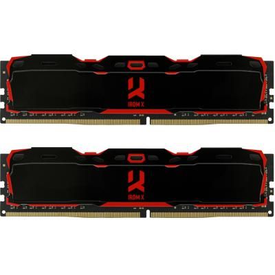  '  ' DDR4 16GB (2x8GB) 2666 MHz IRDM Black Goodram (IR-X2666D464L16S/16GDC) -  1