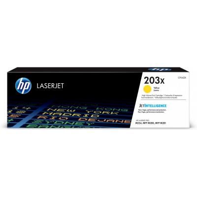  HP CLJ  203X Yellow 2.5K (CF542X) -  1