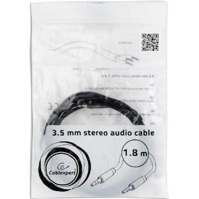   Jack 3.5mm male/Jack 3.5mm male 1.8m Cablexpert (CCAP-444-6) -  4