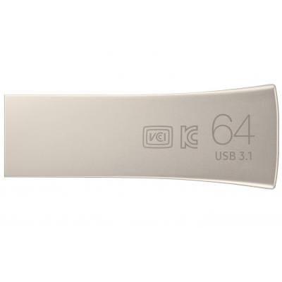 USB   Samsung 64GB Bar Plus Silver USB 3.1 (MUF-64BE3/APC) -  2