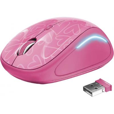  Trust Yvi FX wireless Mouse Pink (22336) -  1