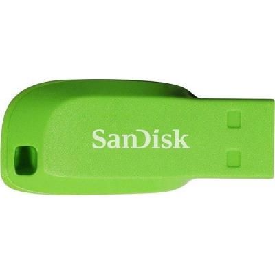 USB   SANDISK 16GB Cruzer Blade Green USB 2.0 (SDCZ50C-016G-B35GE) -  1