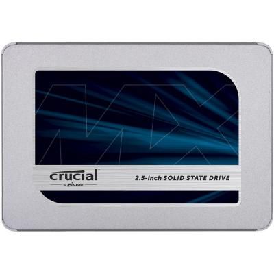   1Tb, Crucial MX500, SATA3, 2.5", TLC 3D, 560/510 MB/s (CT1000MX500SSD1) -  1