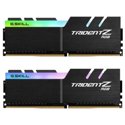     DDR4 32GB (2x16GB) 3200 MHz TridentZ RGB Black G.Skill (F4-3200C16D-32GTZR) -  1