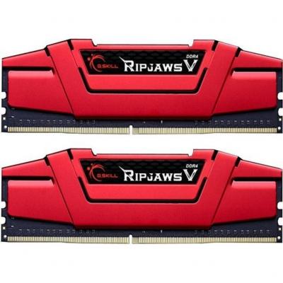     DDR4 8GB (2x4GB) 2666 MHz RIPJAWS V RED G.Skill (F4-2666C15D-8GVR) -  1