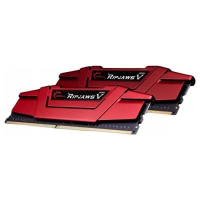 ' 8Gb x 2 (16Gb Kit) DDR4, 3000MHz, G.Skill Ripjaws V, Red, 16-18-18-38, 1.35V,   (F4-3000C16D-16GVRB) -  3