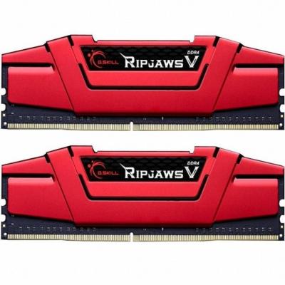 ' 8Gb x 2 (16Gb Kit) DDR4, 3000MHz, G.Skill Ripjaws V, Red, 16-18-18-38, 1.35V,   (F4-3000C16D-16GVRB) -  1