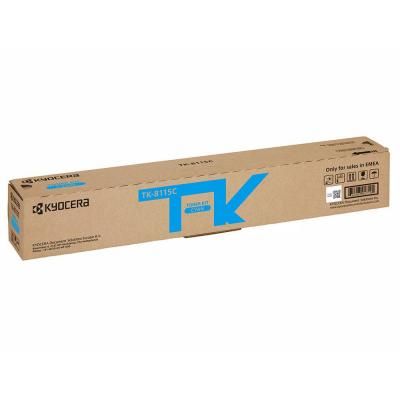 - Kyocera TK-8115C Cyan 6K (1T02P3CNL0) -  2