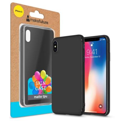   .  MakeFuture Skin Case Apple iPhone XS Black (MCSK-AIXSBK) -  1