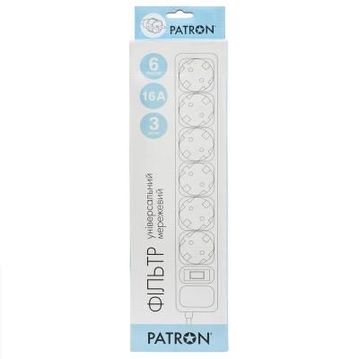    Patron 3.0 m3*1.5mm2 (SP-1663) 6  BLACK (EXT-PN-SP-1663) -  2