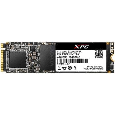 SSD  A-DATA XPG SX6000 Pro 1Tb M.2 PCI-E 4x 3D TLC (ASX6000PNP-1TT-C) -  1