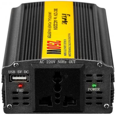   12V/220V 250W, USB Porto (MND-250) -  2