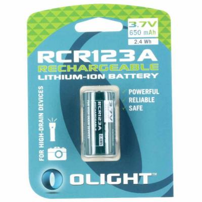  Olight RCR123 (16340) Li-Ion 650 mAh (ORB2-163P06) -  3