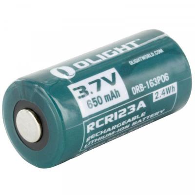  Olight RCR123 (16340) Li-Ion 650 mAh (ORB2-163P06) -  1