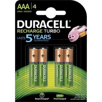  Duracell AAA TURBO HR03 900mAh * 4 (5005015) -  1