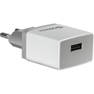   Defender UPA-21 white, 1xUSB, 5V / 2.1A (83571) -  2