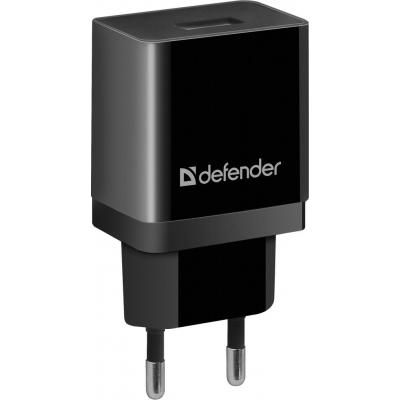   Defender EPA-10 black, 1xUSB, 5V / 2.1A (83572) -  1