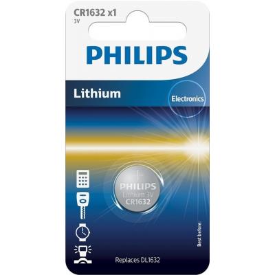  Philips CR1632 Lithium * 1 (CR1632/00B) -  1