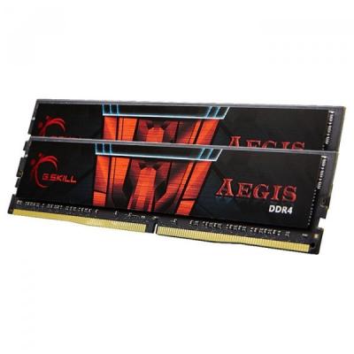  16Gb x 2 (32Gb Kit) DDR4, 3000 MHz, G.Skill Aegis, 16-18-18-38, 1.35V (F4-3000C16D-32GISB) -  3