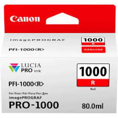  Canon PFI-1000R (Red) (0554C001) -  1