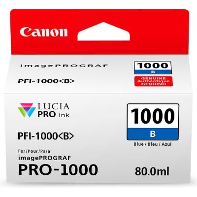  Canon PFI-1000B (Blue) (0555C001) -  1