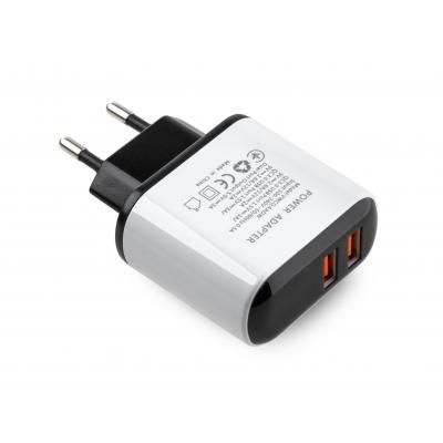   Vinga 2 Port QC3.0 Display Wall Charger (VWCQAADW) -  2