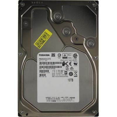     TOSHIBA 3.5'' 10TB 256MB 7.2K RPM SATA 6Gb/s (MG06ACA10TE) -  1