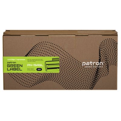  Patron HP LJ C7115A GREEN Label (PN-15AGL) -  2