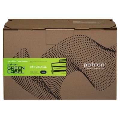  Patron HP LJ CF226X GREEN Label (PN-26XGL) -  2