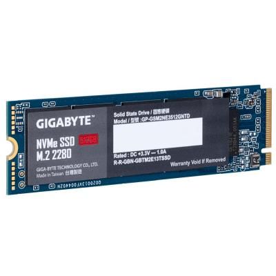   M.2 512Gb, Gigabyte, PCI-E 4x, 3D TLC, 1700/1550 MB/s (GP-GSM2NE3512GNTD) -  4