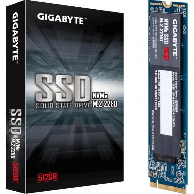   M.2 512Gb, Gigabyte, PCI-E 4x, 3D TLC, 1700/1550 MB/s (GP-GSM2NE3512GNTD) -  1